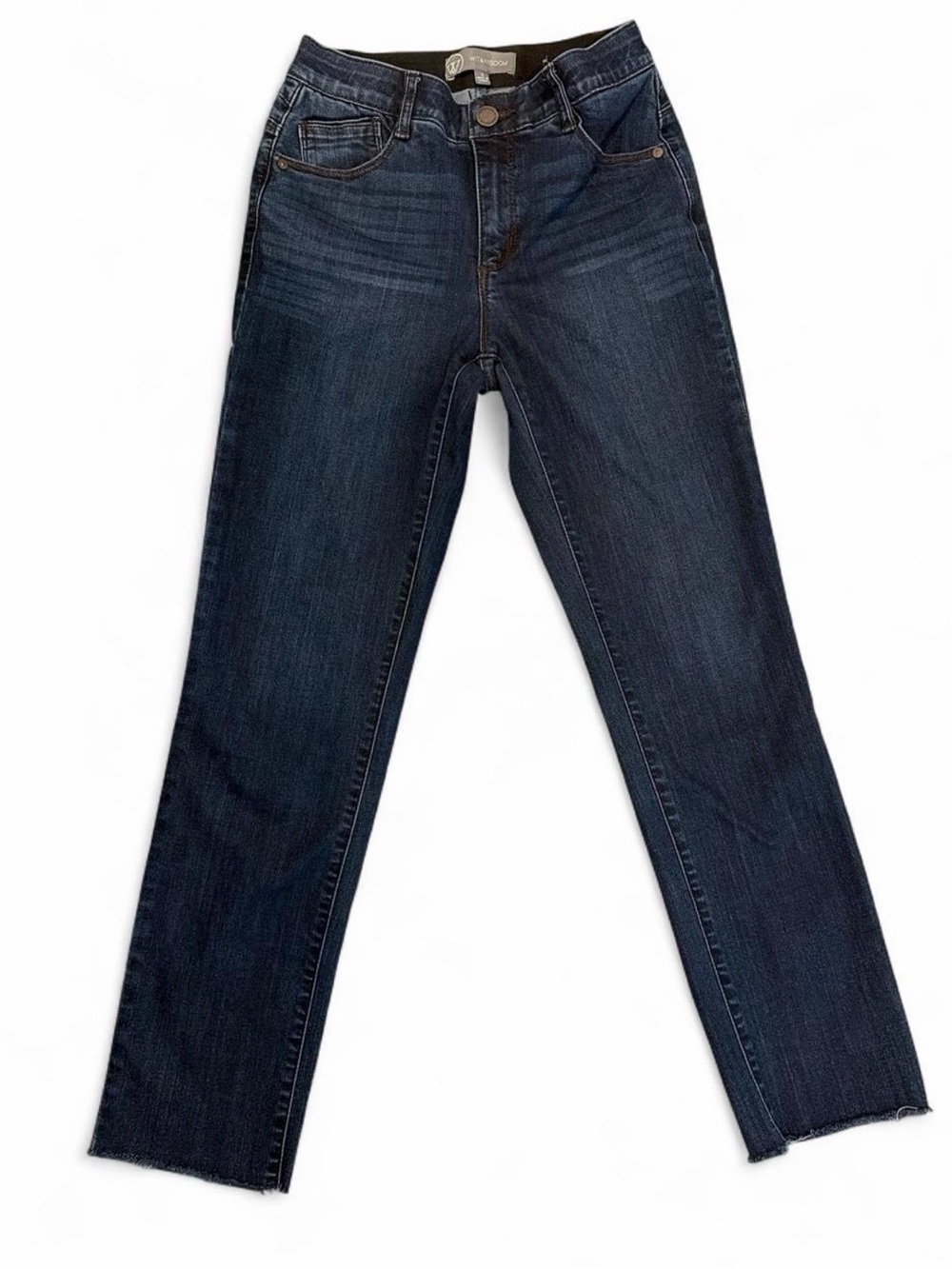 Wit & Wisdom Indigo Straight Leg Jeans